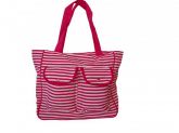 Bolsa listras - ROSA (2 bolsos)